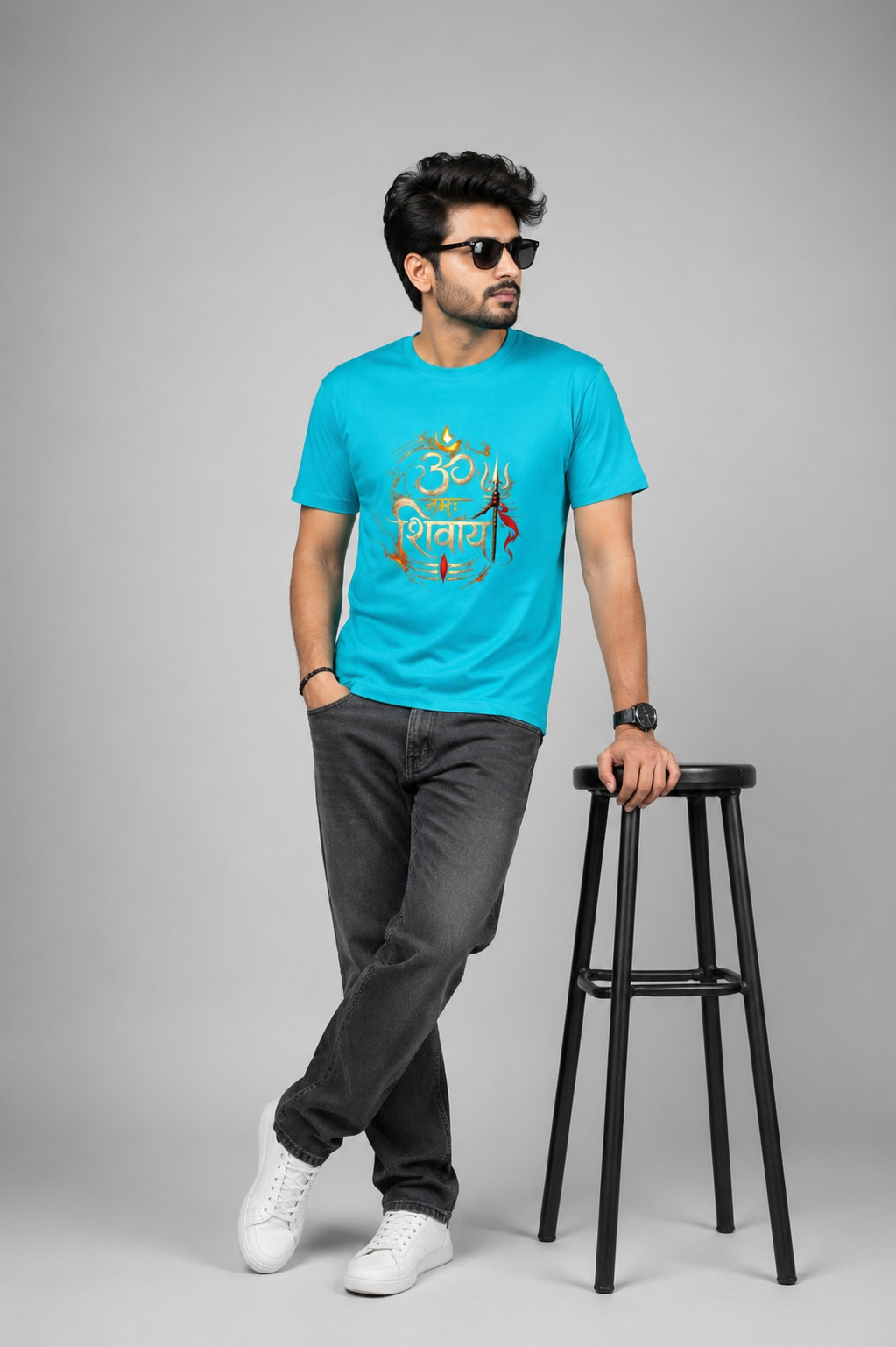 ॐ नमः शिवाय – रौद्र अग्नि Power T-shirt