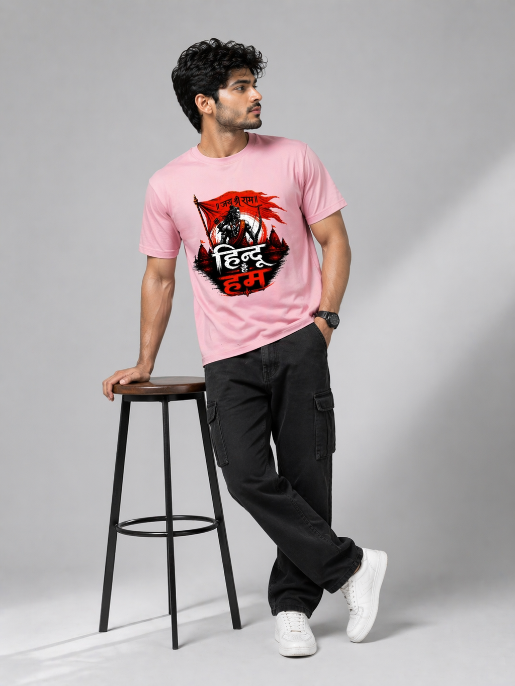 हिन्दू हैं हम – Jai Shri Ram | Power T-Shirt