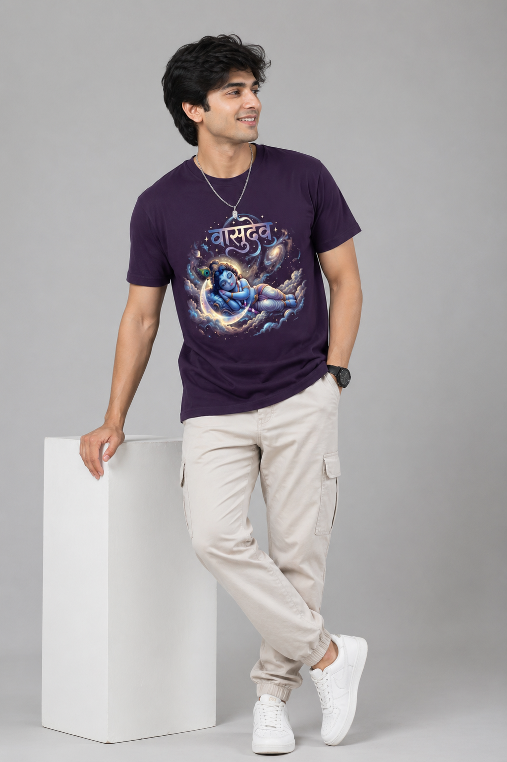Vasudev - दिव्य शांति Divine Peace Premium T-Shirt