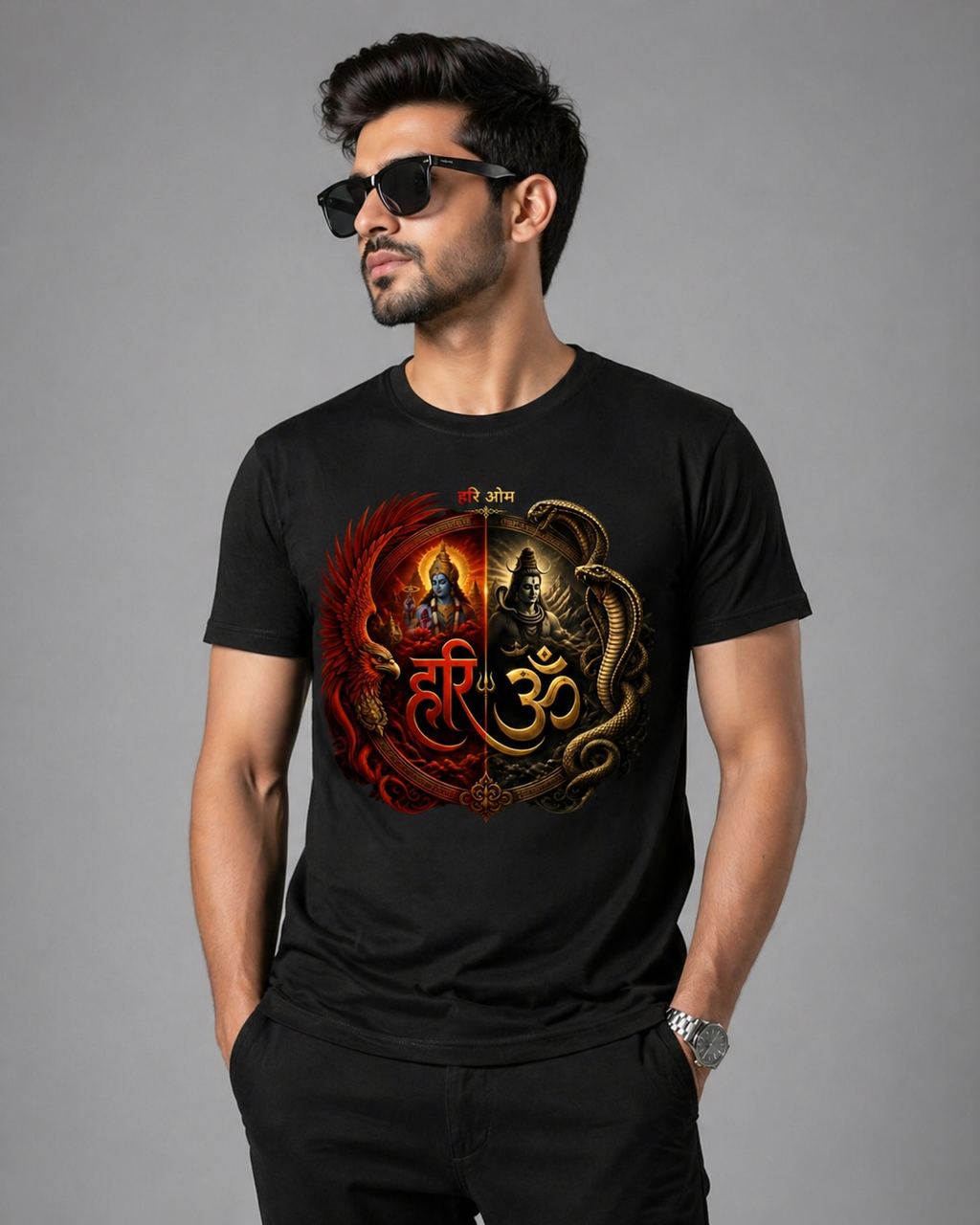 हरि ॐ – शक्ति चक्र  Standard VIP T-Shirt