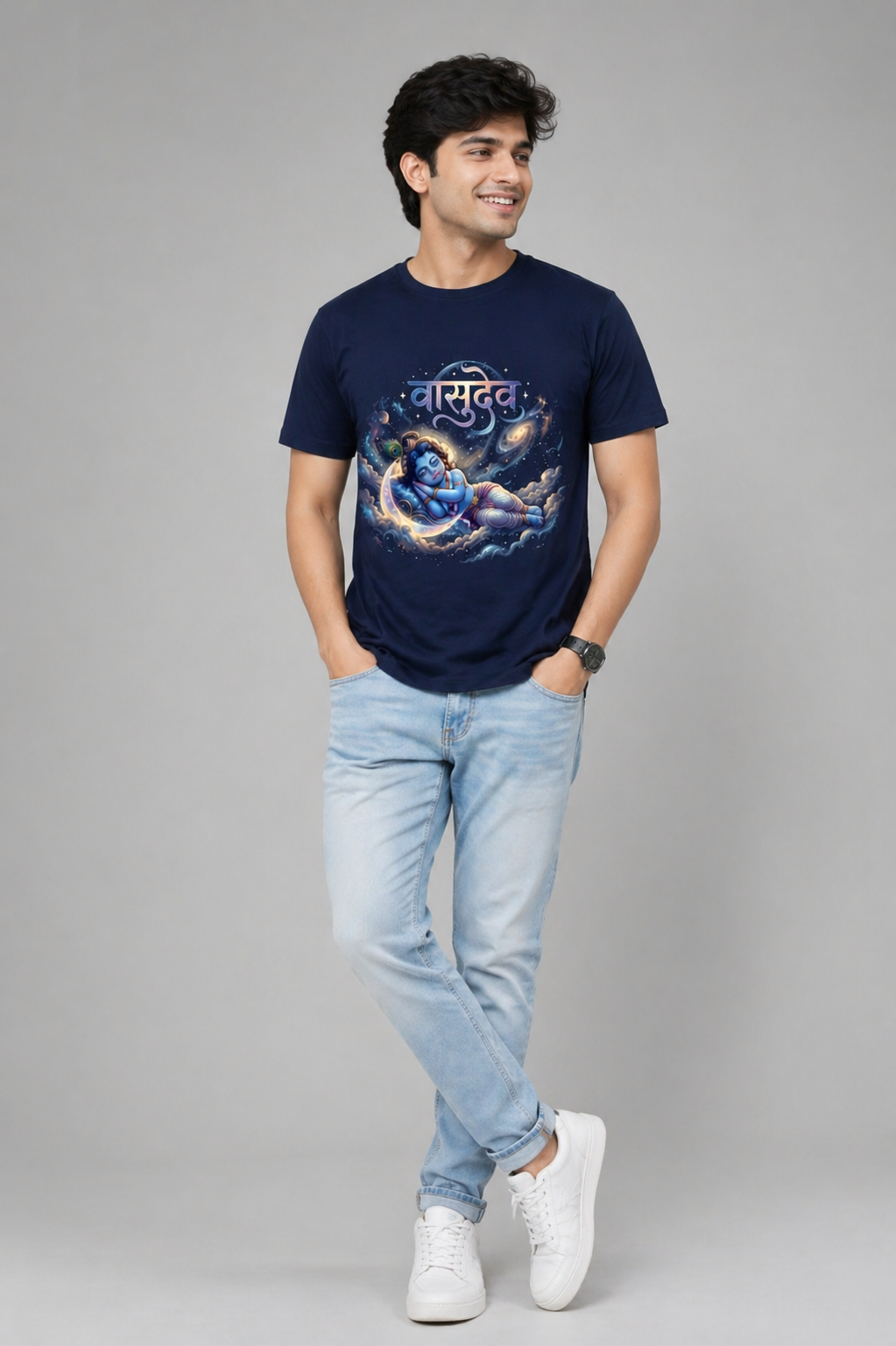 Vasudev - दिव्य शांति Divine Peace Premium T-Shirt