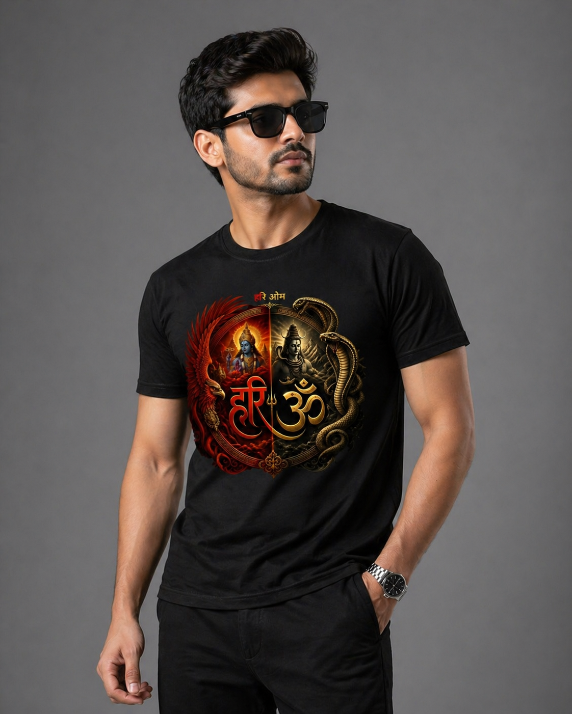 हरि ॐ – शक्ति चक्र  Standard VIP T-Shirt
