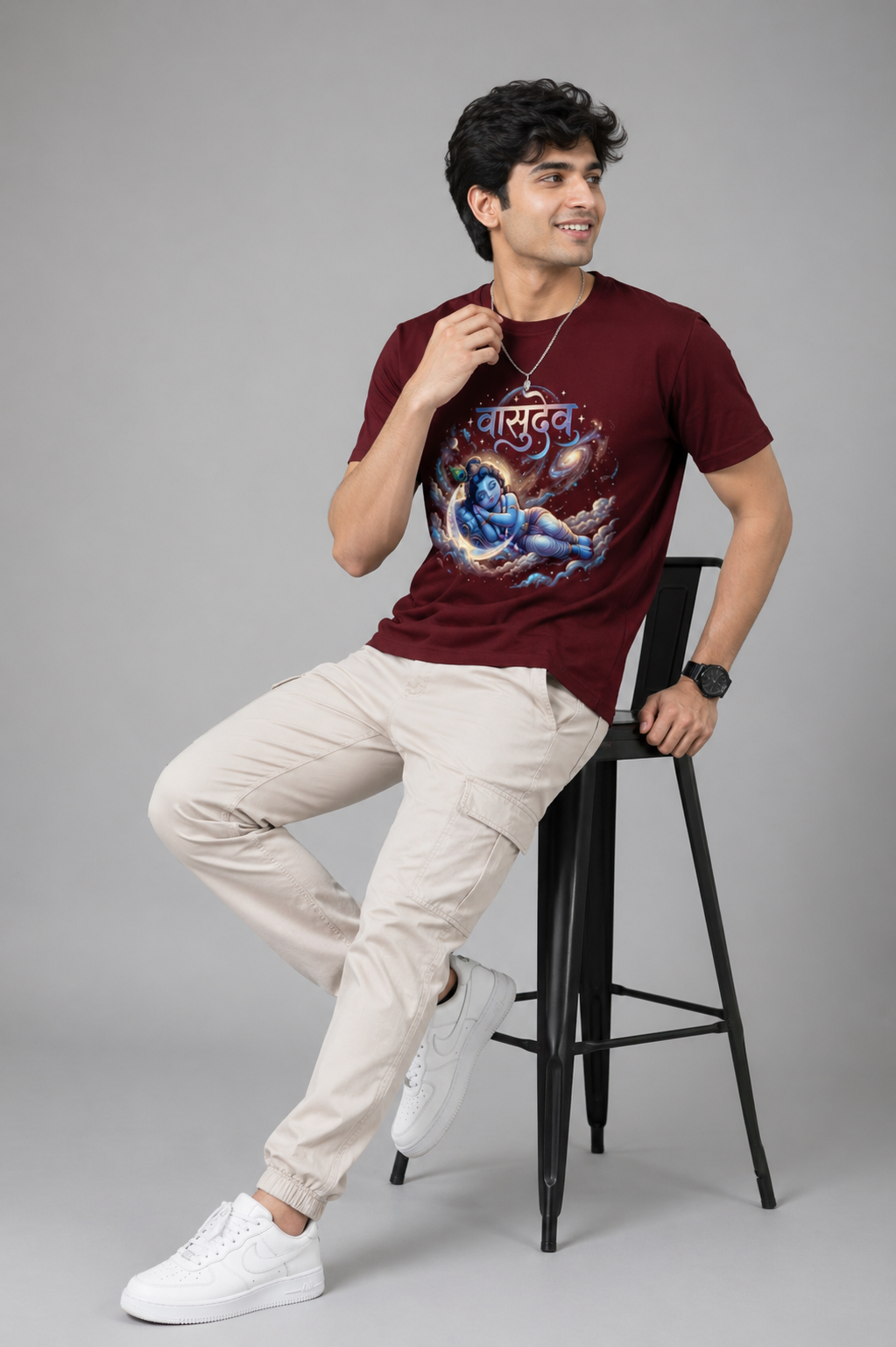 Vasudev - दिव्य शांति Divine Peace Premium T-Shirt