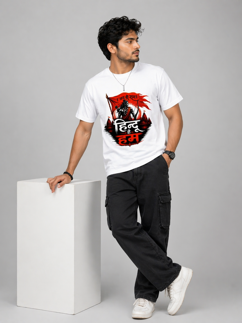हिन्दू हैं हम – Jai Shri Ram | Power T-Shirt
